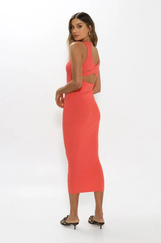 Devon Midi Dress sold by Valencia Boutique