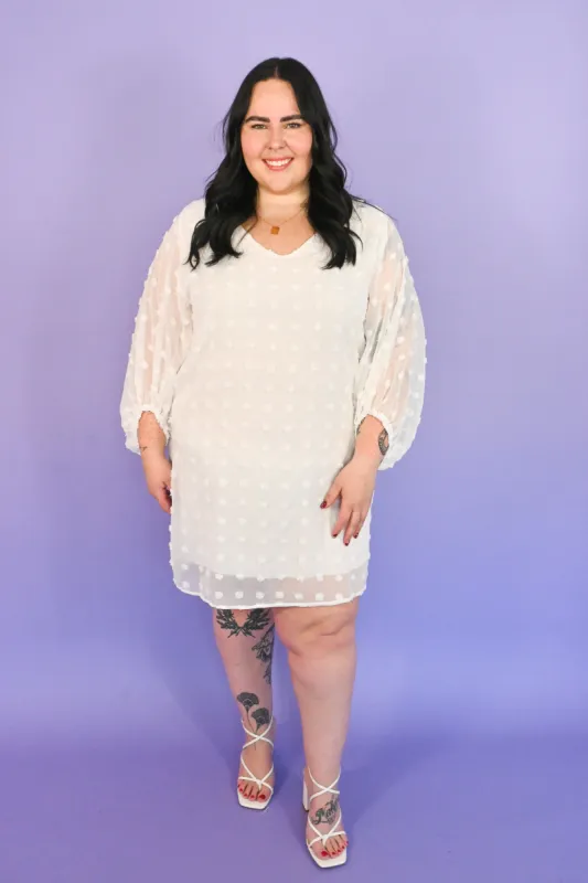 CURVE Swiss Dot Mini Dress sold by Valencia Boutique