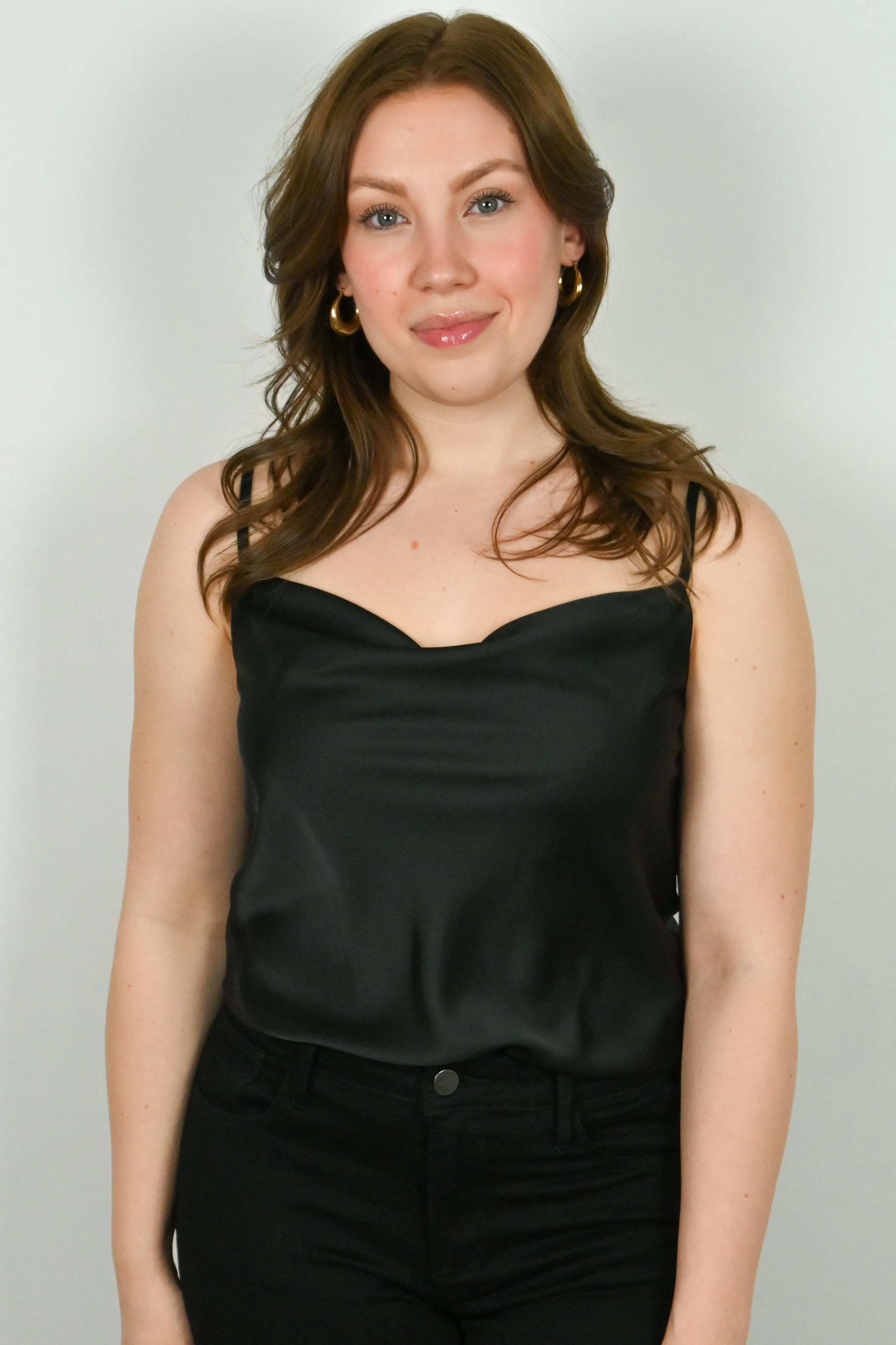 Cowl Neck Tank (S-3X) sold by Valencia Boutique product image thumbnail 2