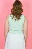Gingham Ruffle Top sold by Valencia Boutique