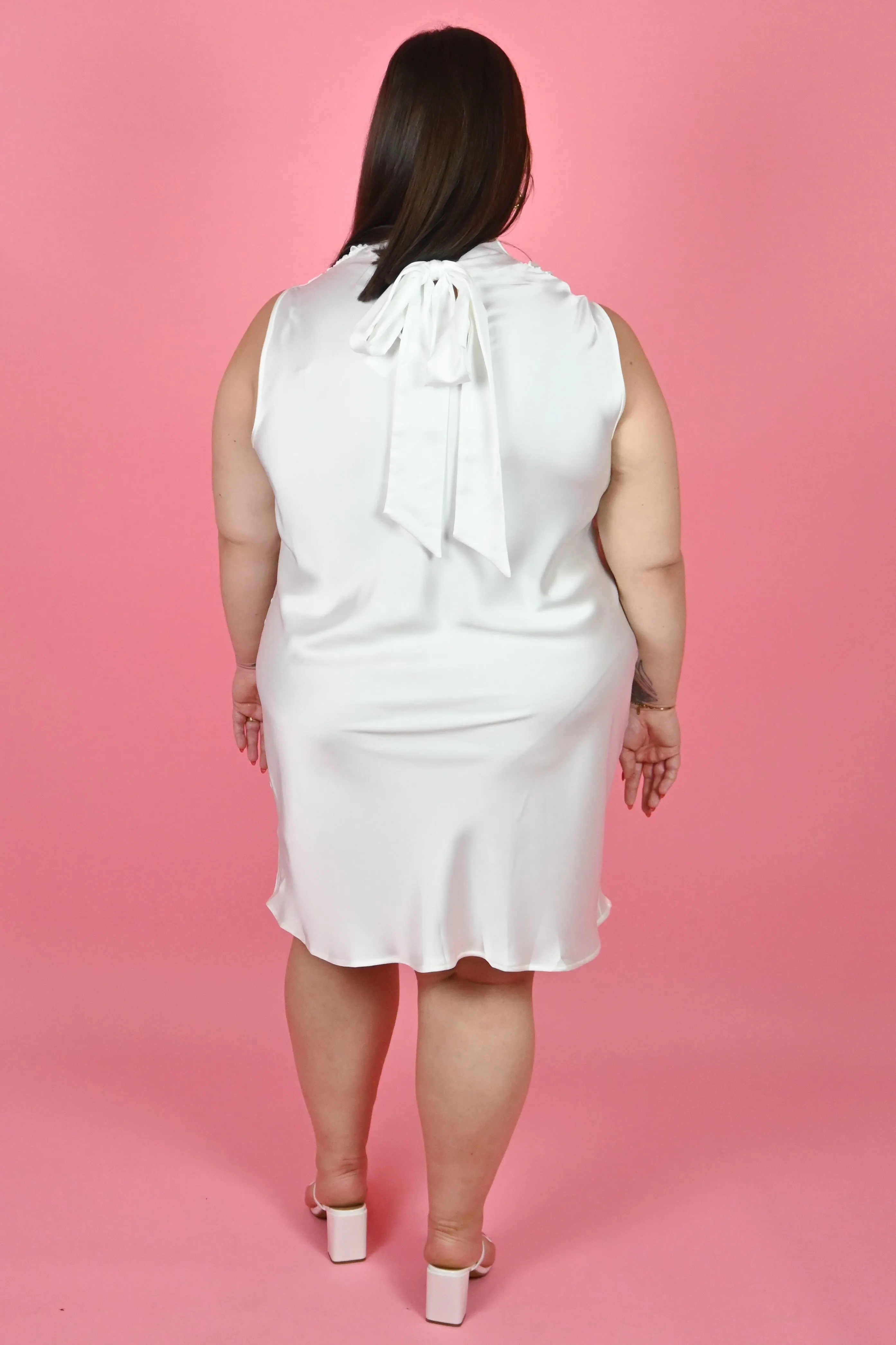 Cowl Neck Mini Dress (S-3X) sold by Valencia Boutique product image thumbnail 3