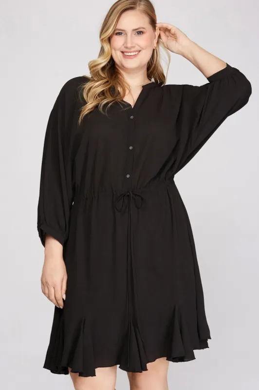 CURVE Flouncy Mini Dress sold by Valencia Boutique