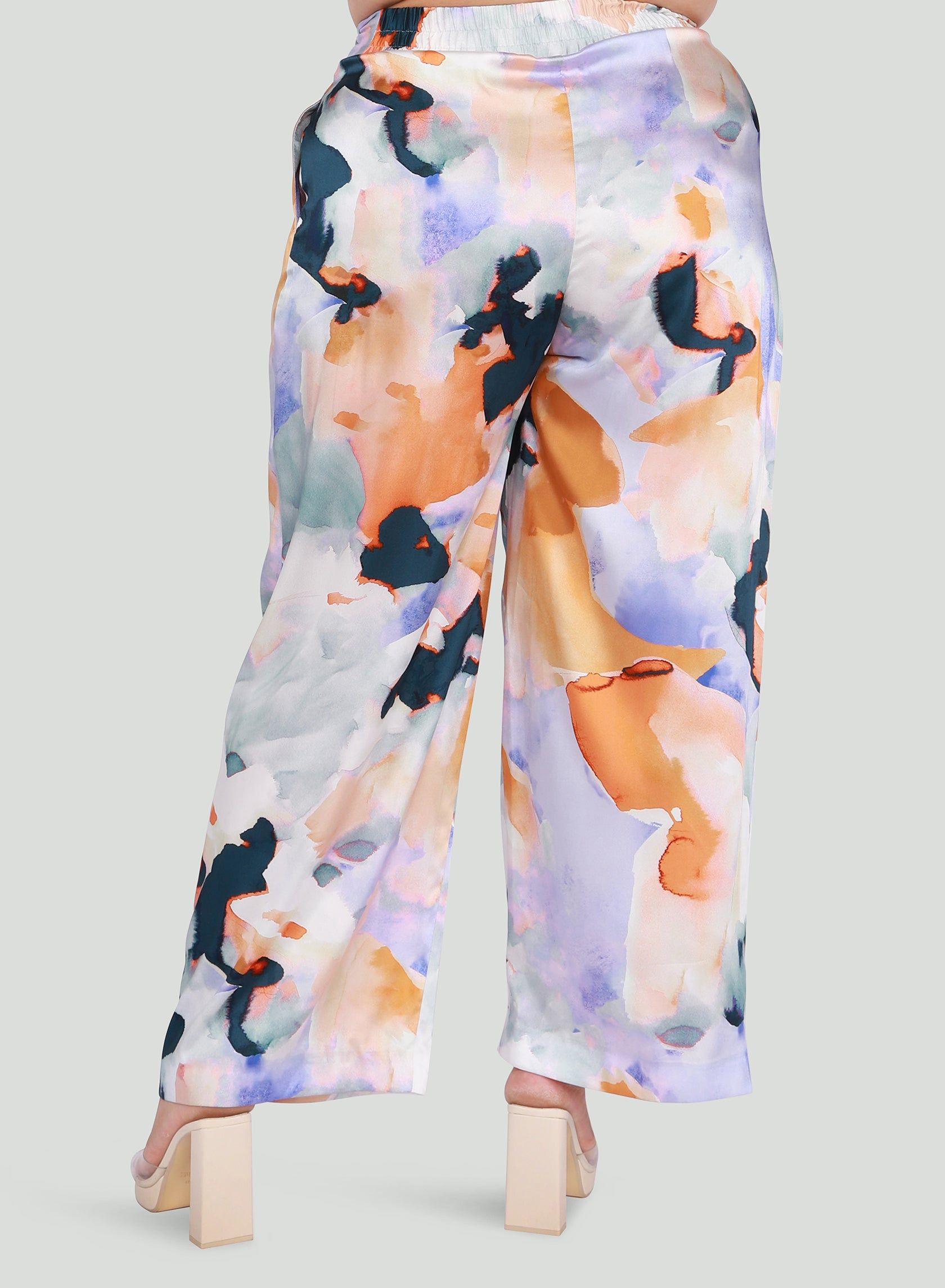 Printed Wide Leg Pant sold by Valencia Boutique product image thumbnail 4