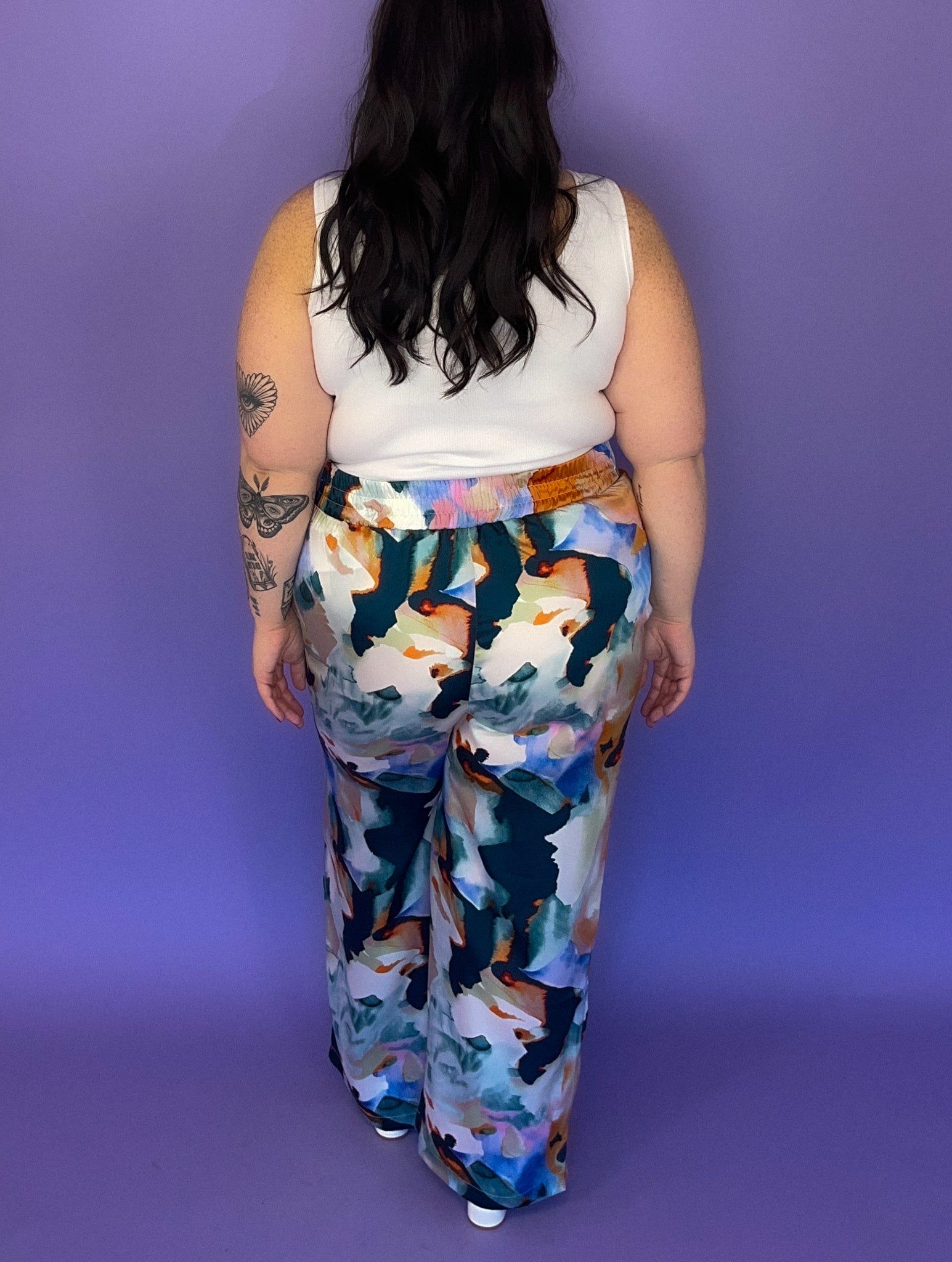 Printed Wide Leg Pant sold by Valencia Boutique product image thumbnail 2