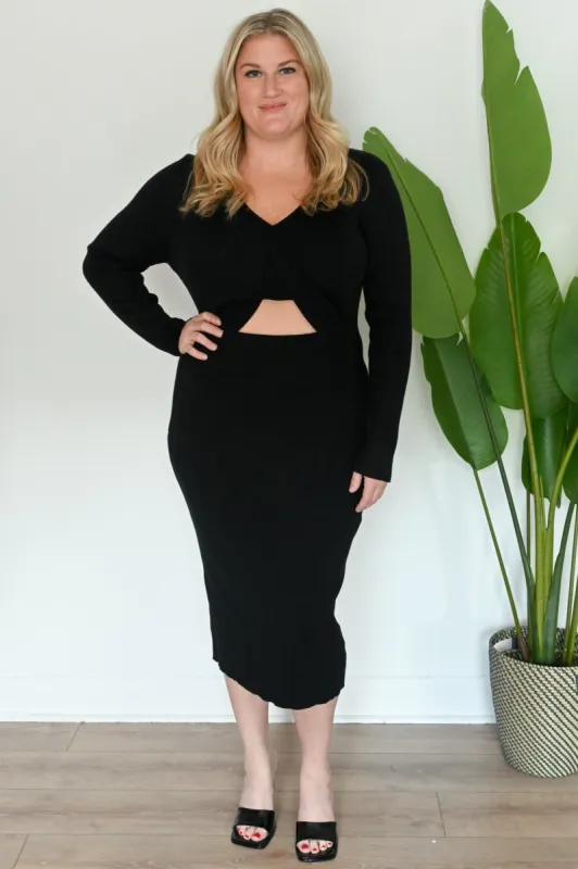 CURVE Cut Out Bodycon Dress sold by Valencia Boutique