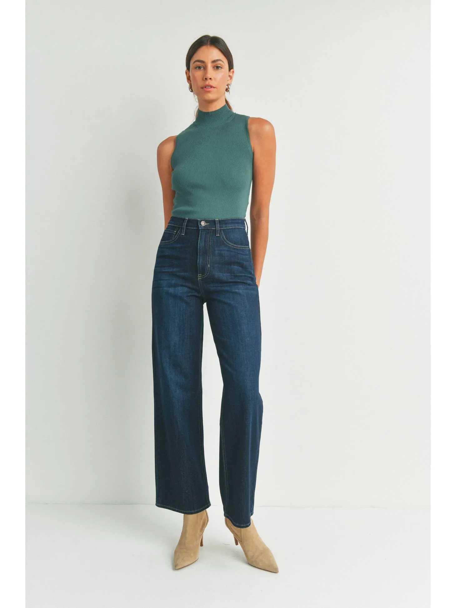 Jodi Retro Wide Leg Jean sold by Valencia Boutique product image thumbnail 2