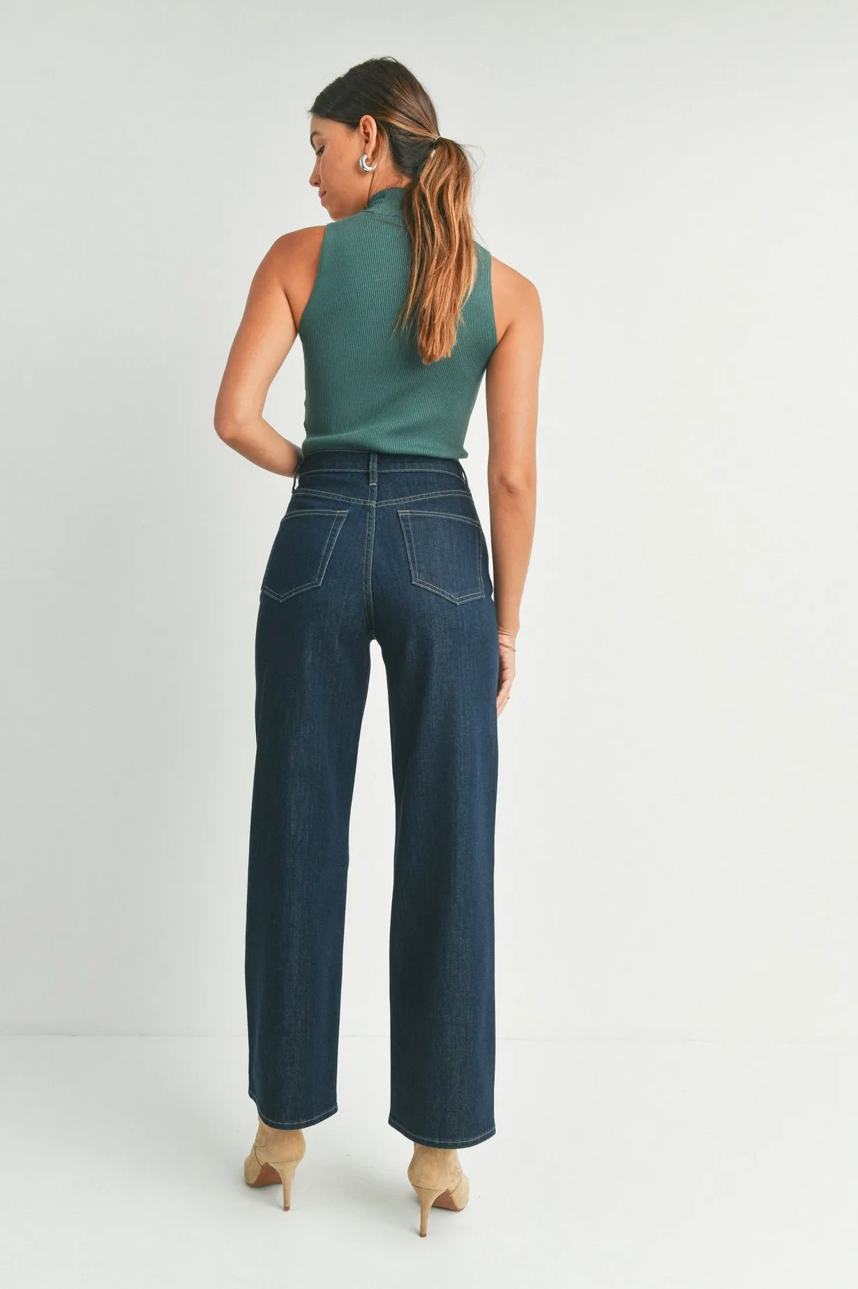 Jodi Retro Wide Leg Jean sold by Valencia Boutique product image thumbnail 4