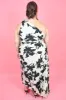 CURVE Floral Pleated Midi Dress sold by Valencia Boutique