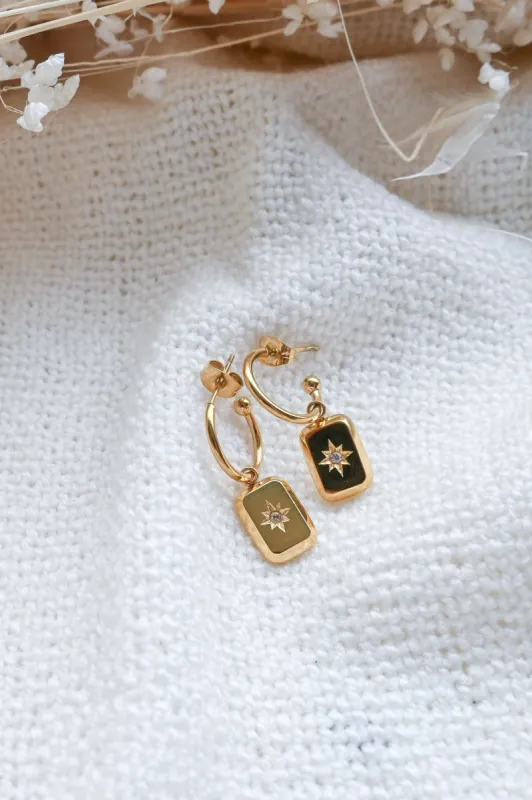 North Star Earring sold by Valencia Boutique