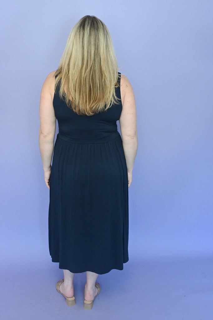 CURVE Everyday Midi Dress sold by Valencia Boutique product image thumbnail 2