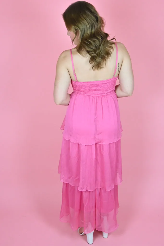 Tiered Midi Dress sold by Valencia Boutique product image thumbnail 3