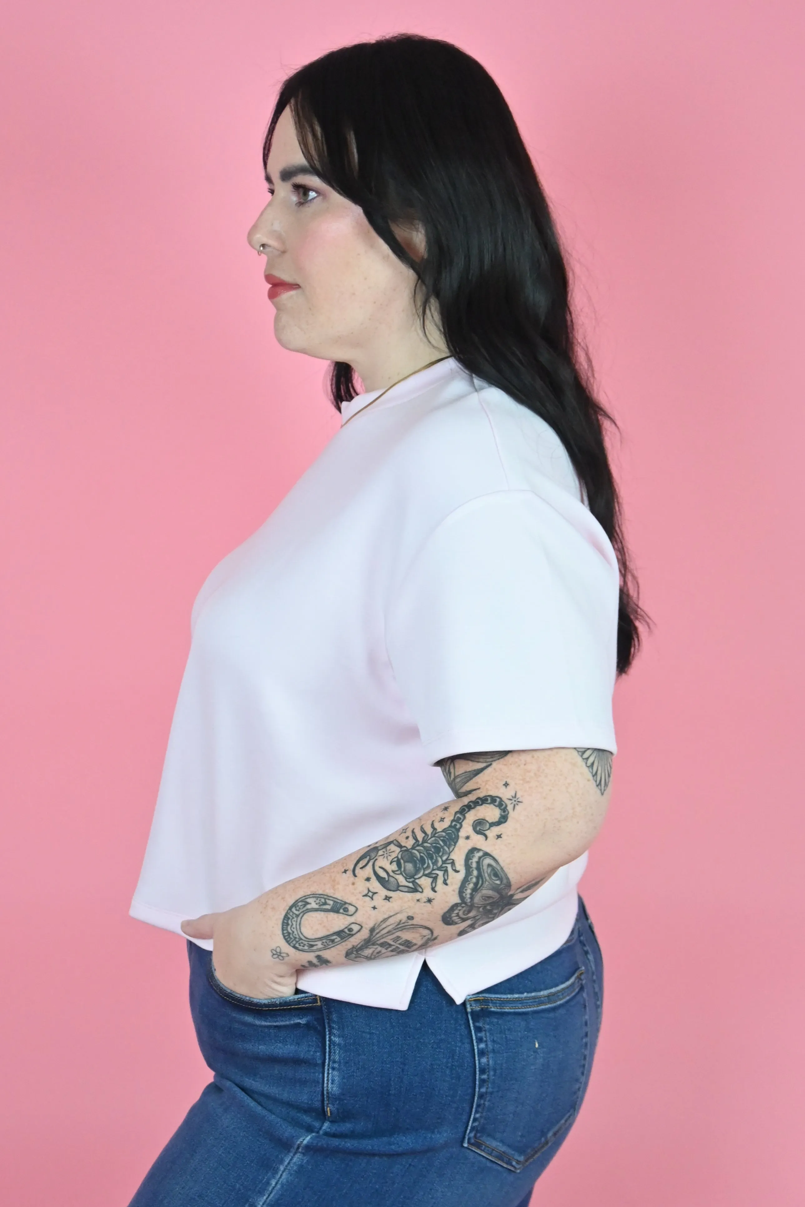 Tess Super Soft Tee sold by Valencia Boutique product image thumbnail 2