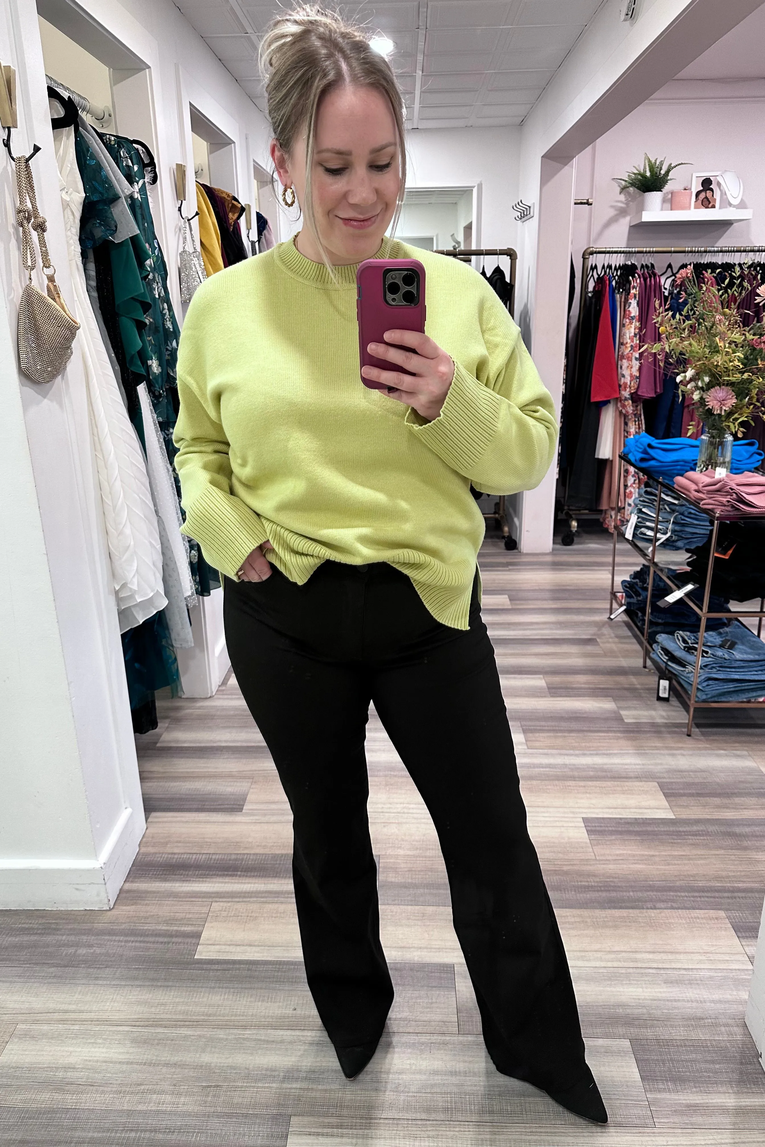 KUT Anna Slim Flare Jeans sold by Valencia Boutique product image thumbnail 4