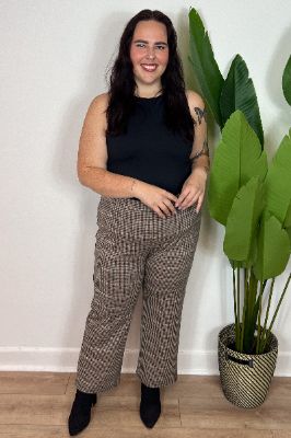 CURVE Scallop Hem Sweater sold by Valencia Boutique