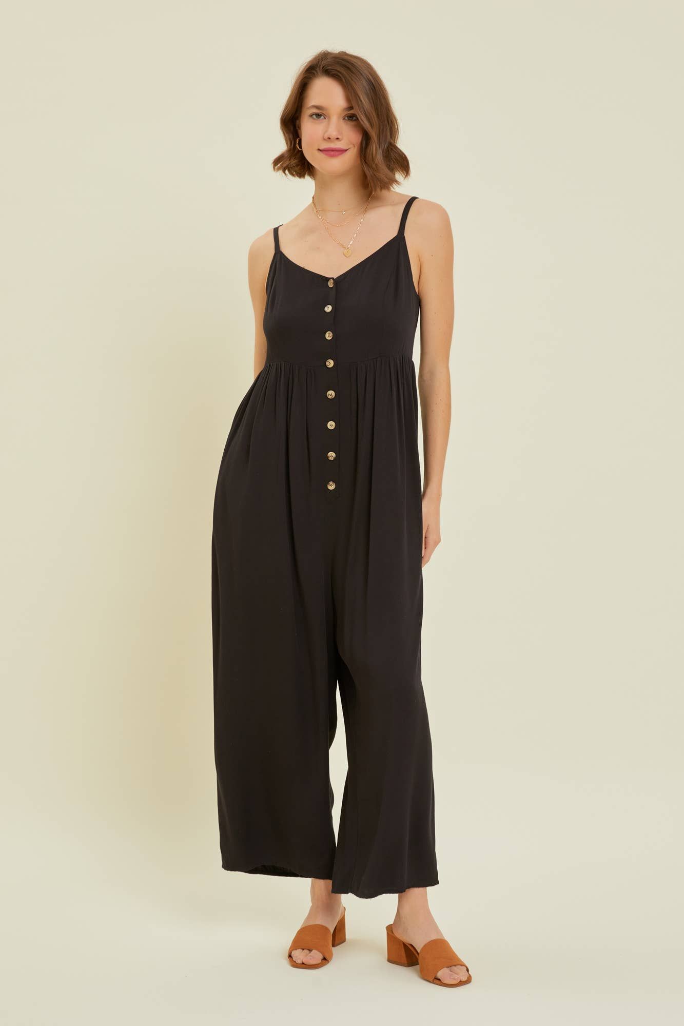 Wide Leg Jumpsuit (S-3X) sold by Valencia Boutique product image thumbnail 2