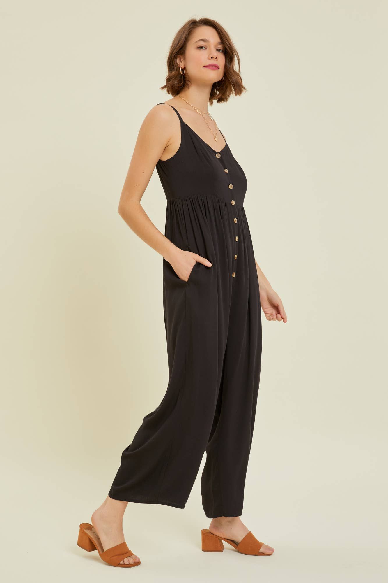 Wide Leg Jumpsuit (S-3X) sold by Valencia Boutique product image thumbnail 3