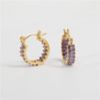 Pave Hoops sold by Valencia Boutique