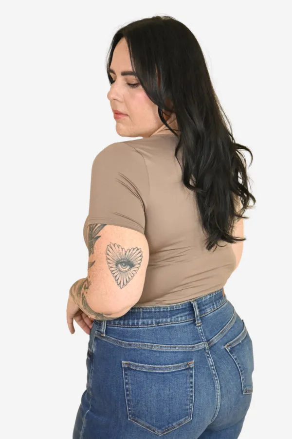 CURVE Square Neck Tee sold by Valencia Boutique product image thumbnail 2