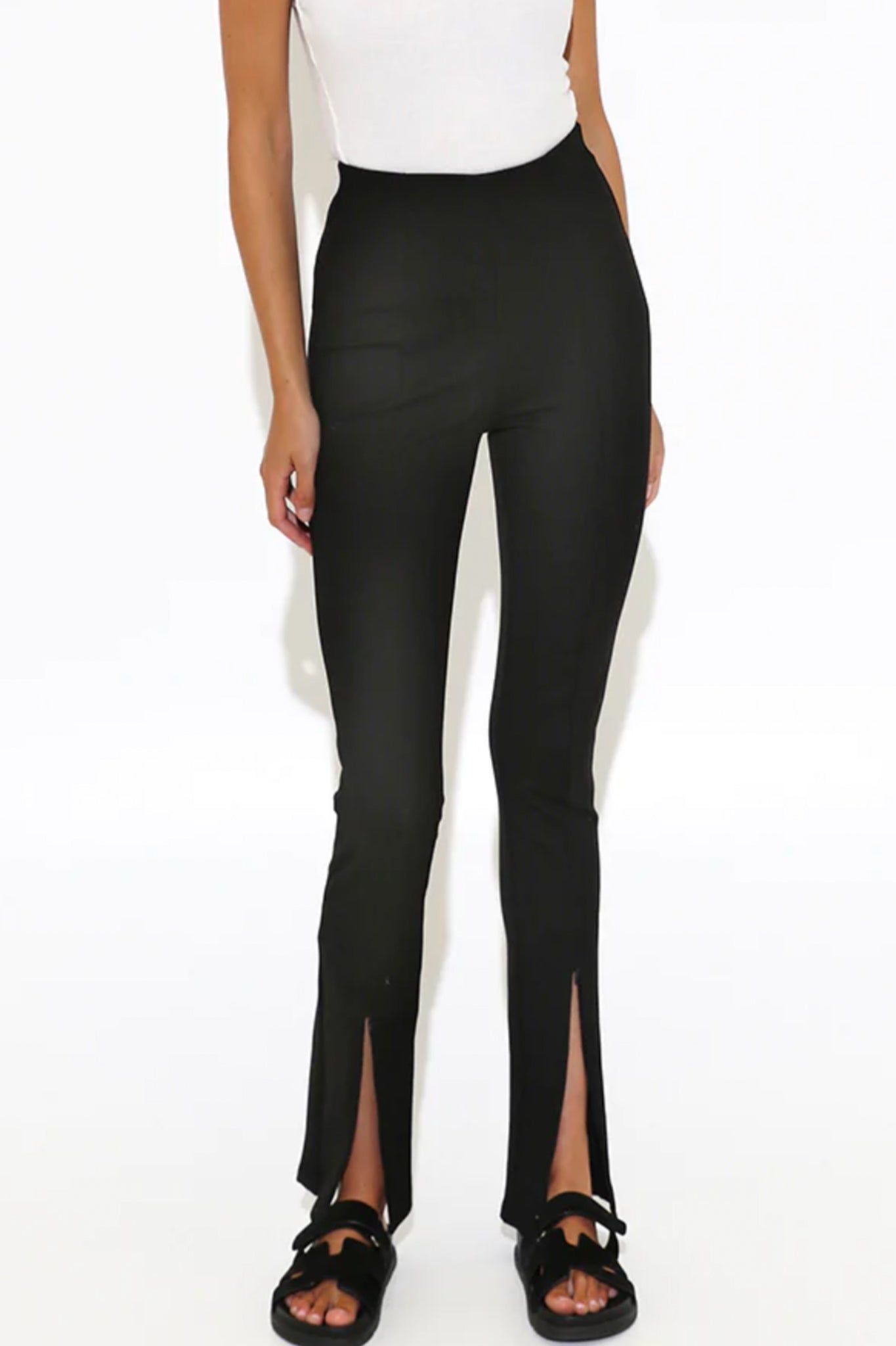 Henley Zip Pants sold by Valencia Boutique product image thumbnail 2