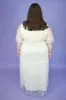 Embroidered Tulle Maxi Dress (S-3X) sold by Valencia Boutique