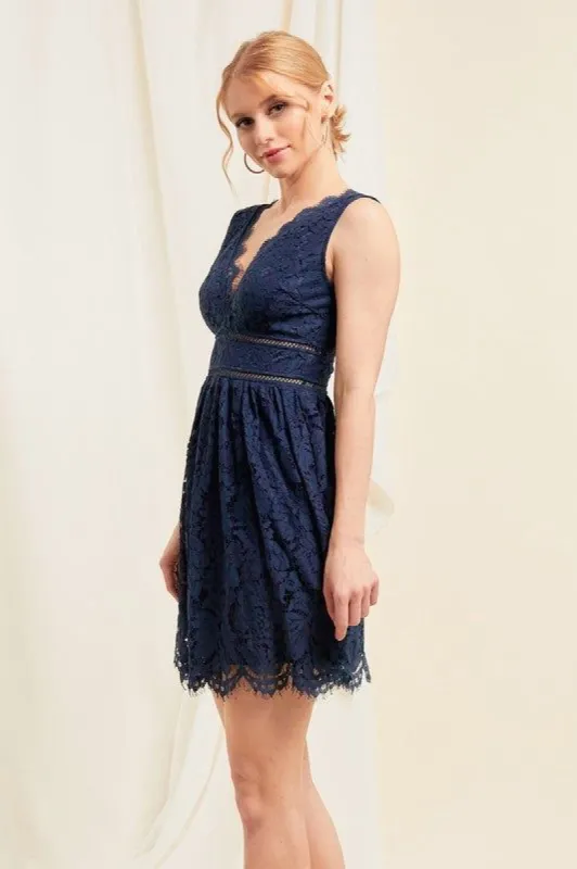 Lace Fit & Flare sold by Valencia Boutique