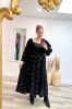 Floral Embroidered Midi Dress (S-3X) sold by Valencia Boutique