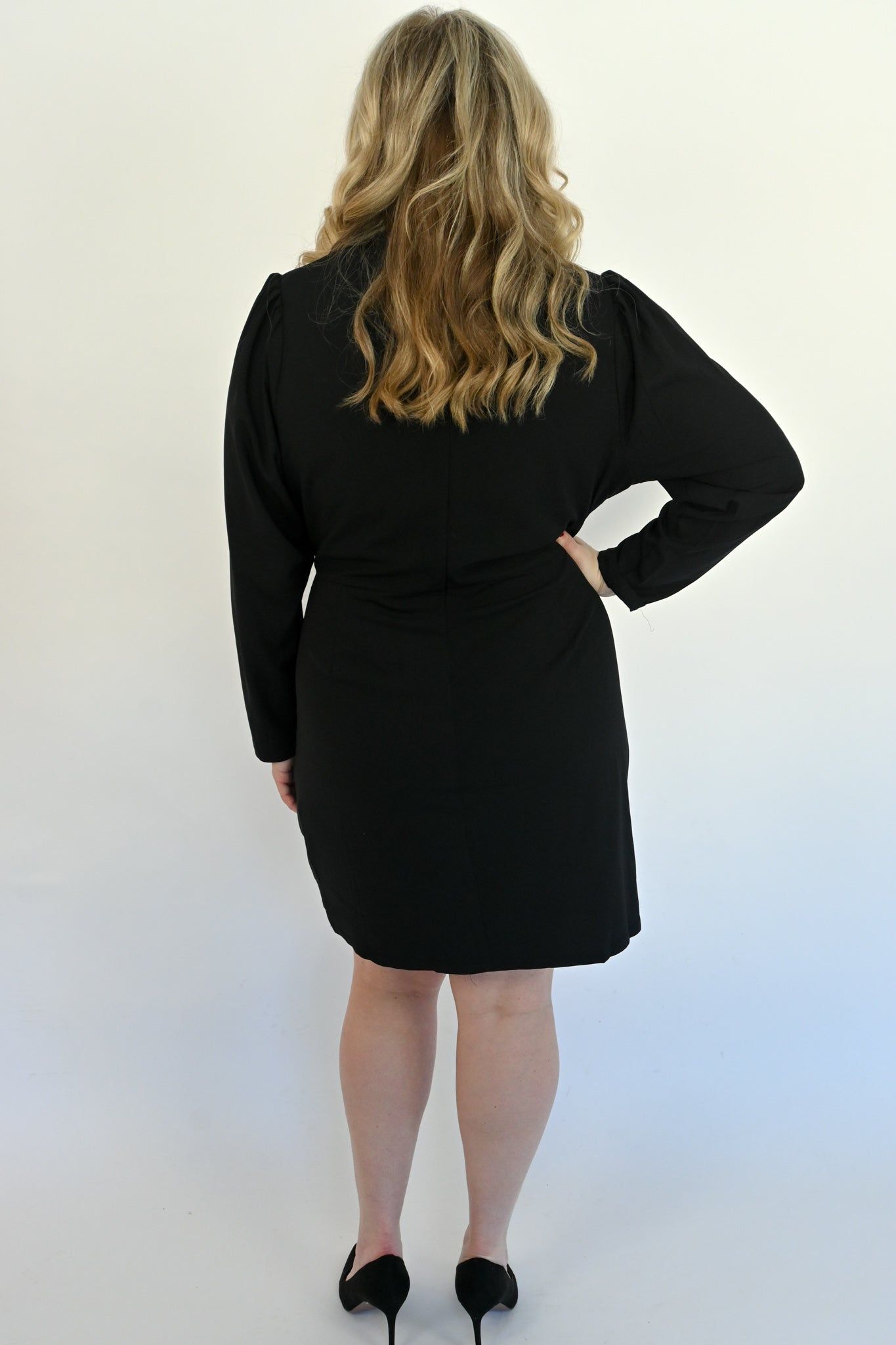 CURVE Long Sleeve Mini Dress sold by Valencia Boutique product image thumbnail 2