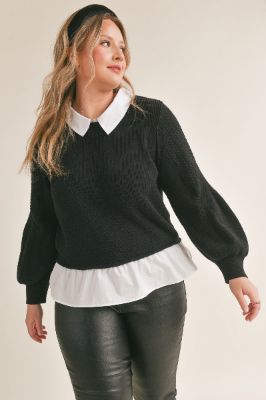 CURVE Wednesday Sweater sold by Valencia Boutique