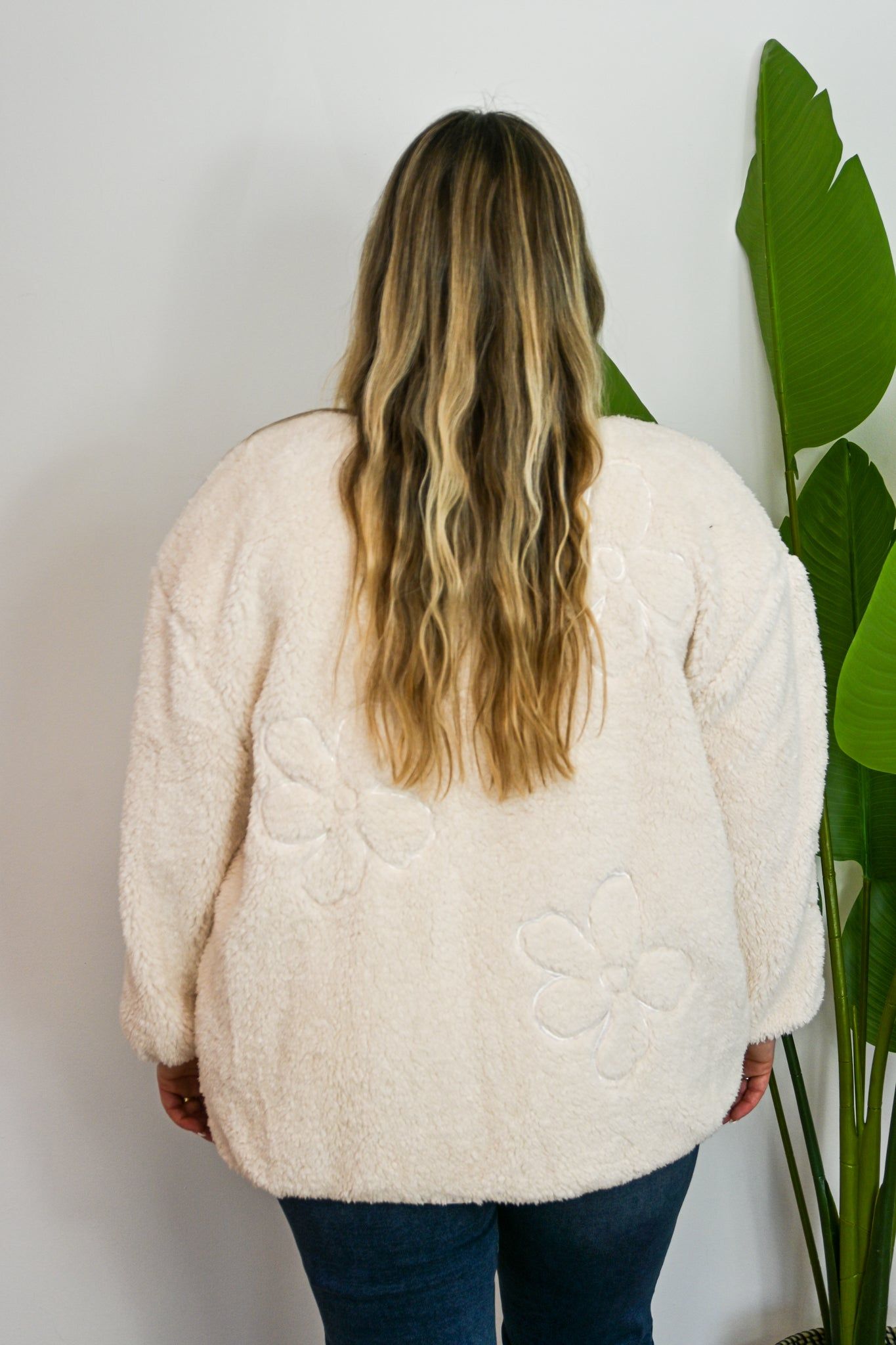 Anna Teddy Jacket (XS-3X) sold by Valencia Boutique product image thumbnail 3