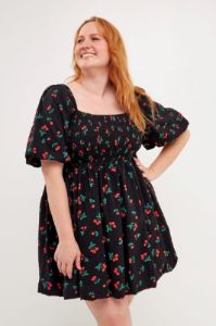 Very Cherry Mini Dress (XS-3X) sold by Valencia Boutique