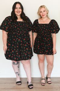 Very Cherry Mini Dress (XS-3X) sold by Valencia Boutique