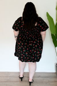 Very Cherry Mini Dress (XS-3X) sold by Valencia Boutique
