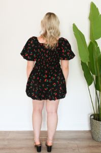 Very Cherry Mini Dress (XS-3X) sold by Valencia Boutique
