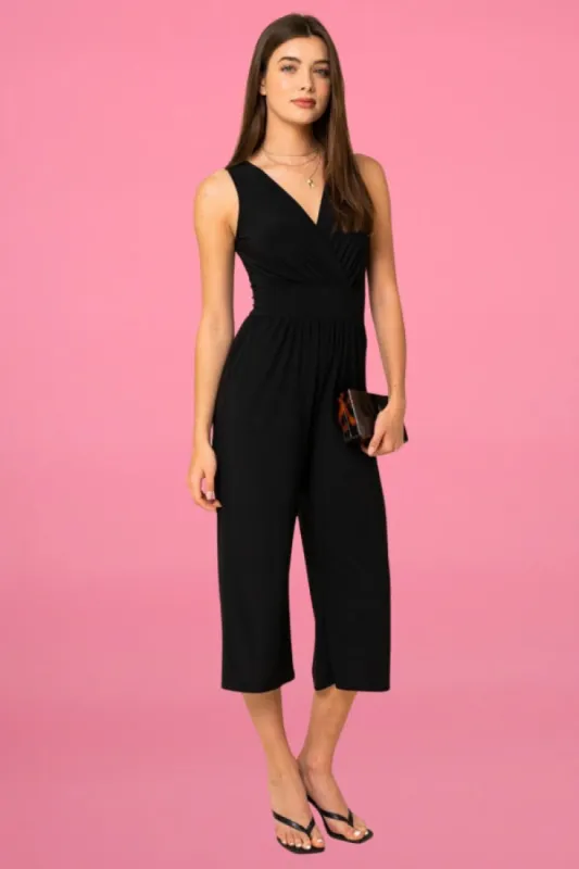 Classic Black Jumpsuit sold by Valencia Boutique