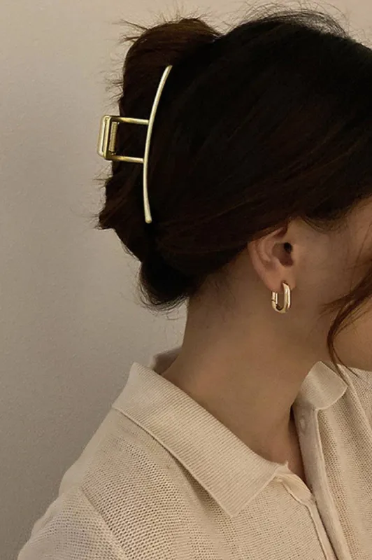 Square Claw Clip sold by Valencia Boutique