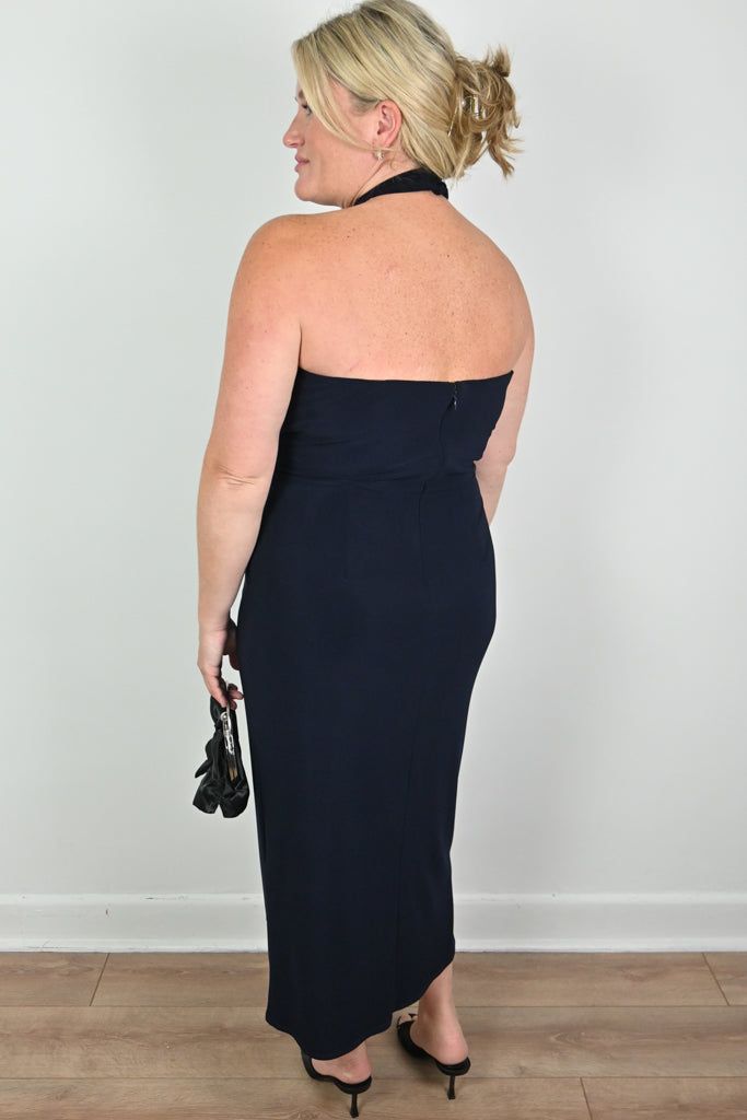 CURVE Halter Midi Dress sold by Valencia Boutique product image thumbnail 5