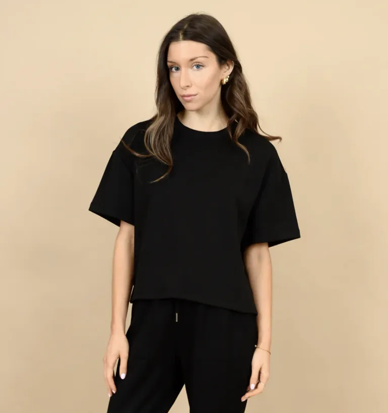 Tess Super Soft Tee sold by Valencia Boutique product image thumbnail 4