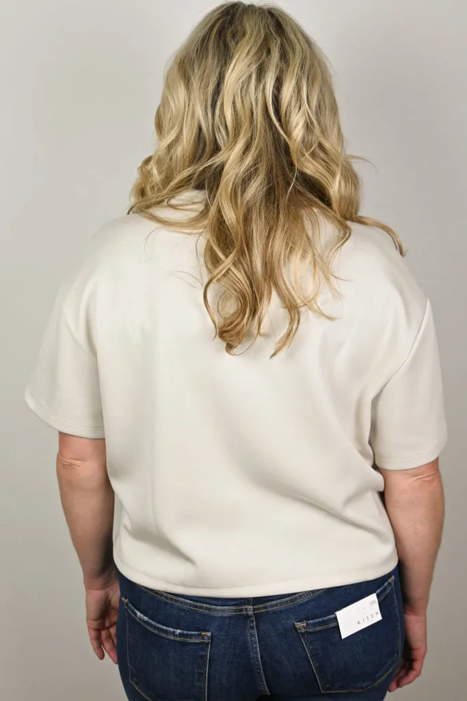 Tess Super Soft Tee sold by Valencia Boutique product image thumbnail 4