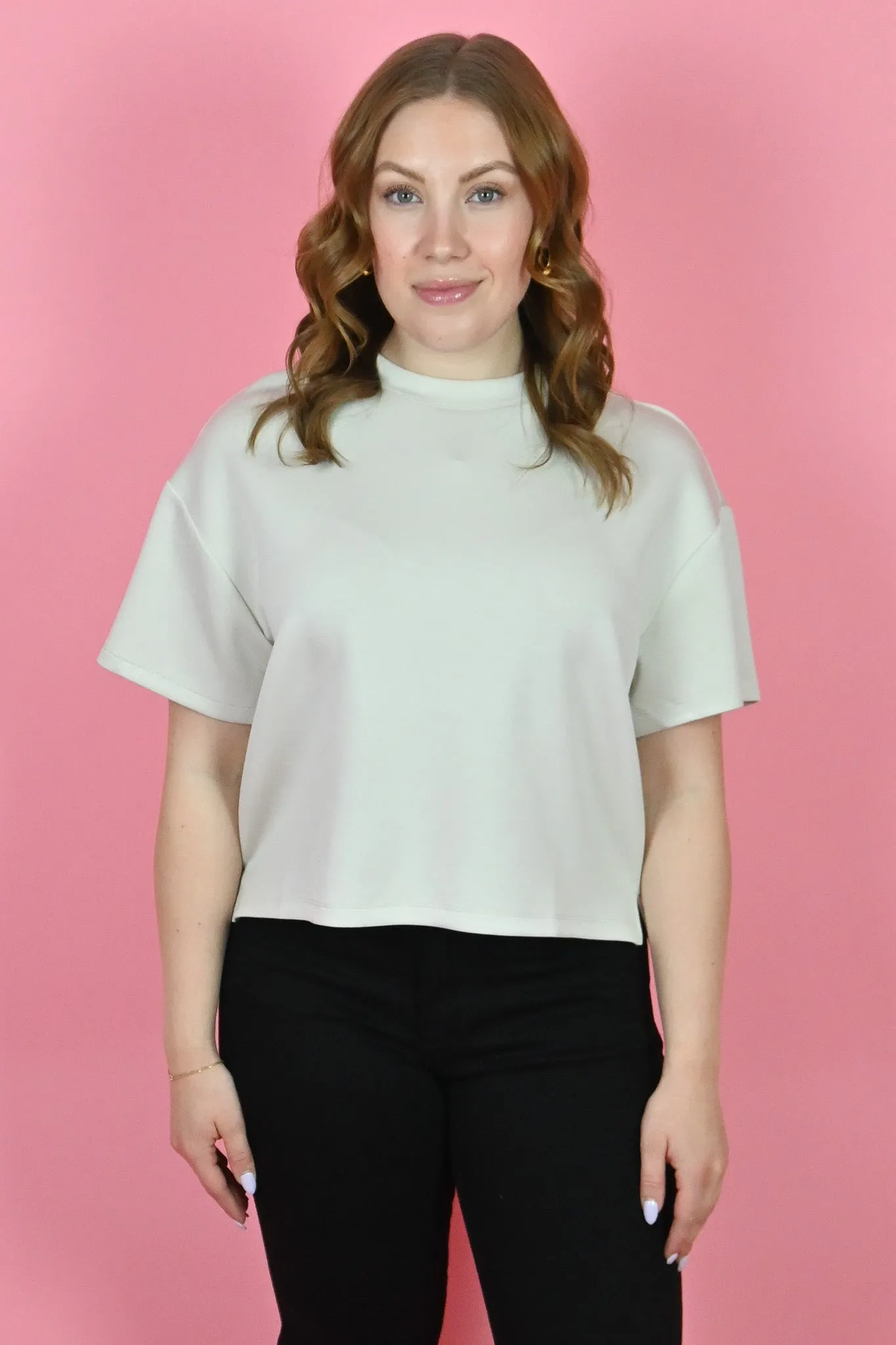 Tess Super Soft Tee sold by Valencia Boutique