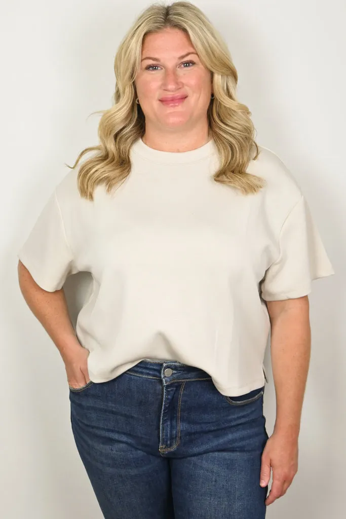 Tess Super Soft Tee sold by Valencia Boutique product image thumbnail 3
