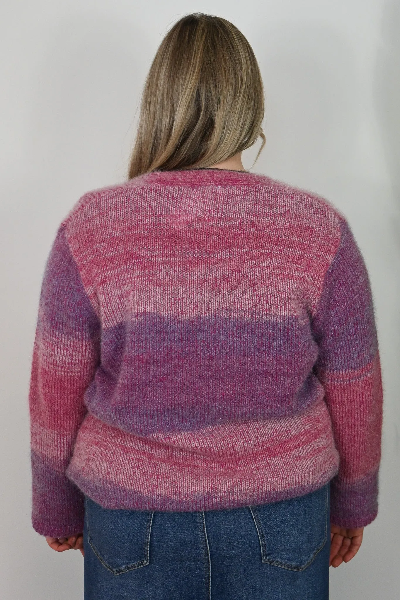 CURVE Pearl Button Cardigan sold by Valencia Boutique product image thumbnail 4