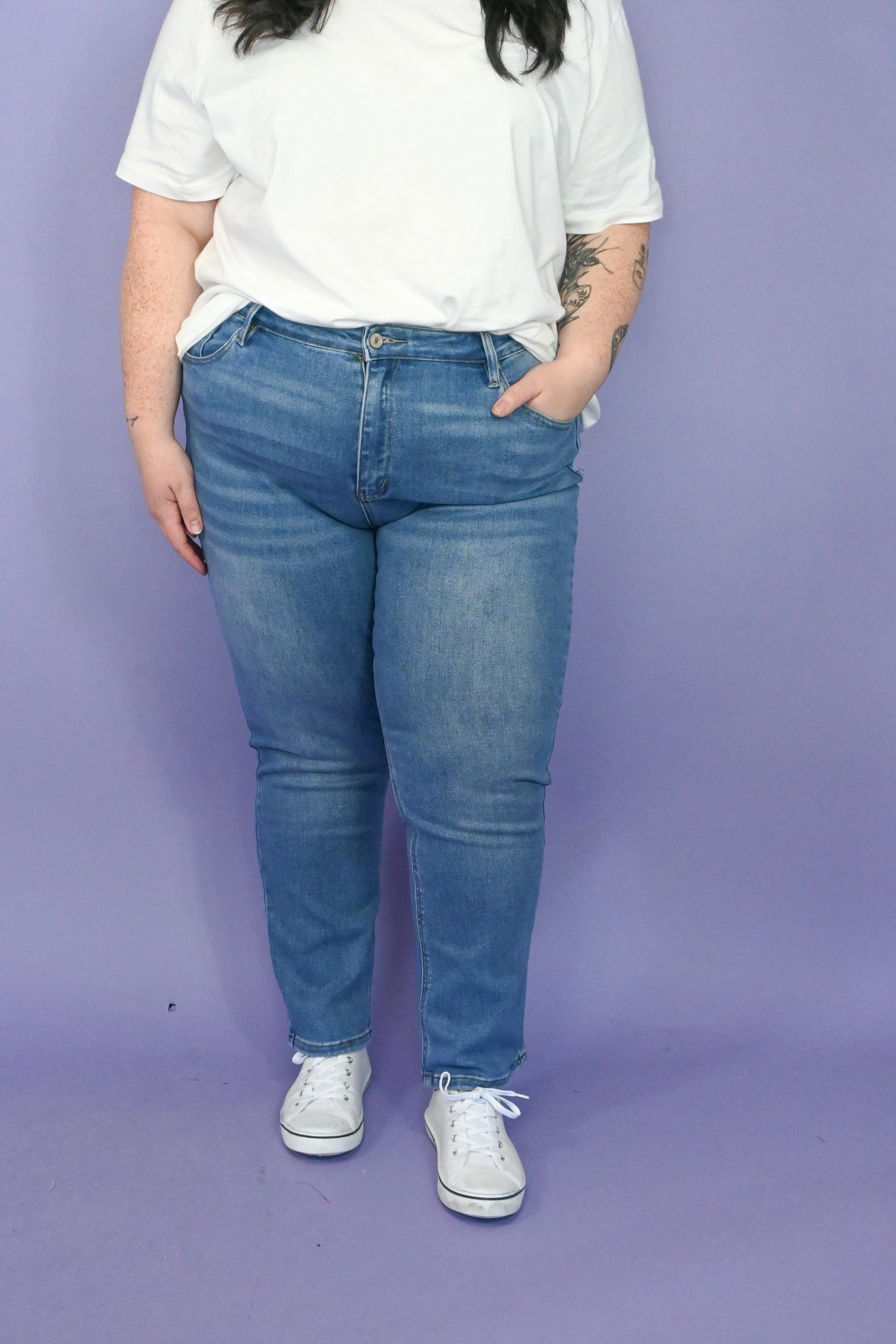 CURVE Straight Leg Jean sold by Valencia Boutique