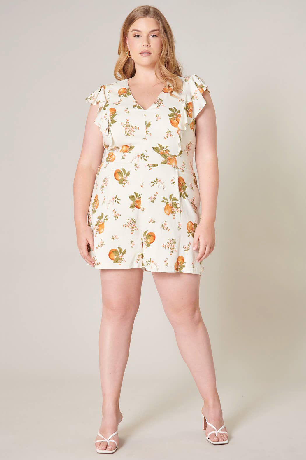 Clementine Romper (XS-3X) sold by Valencia Boutique product image thumbnail 7