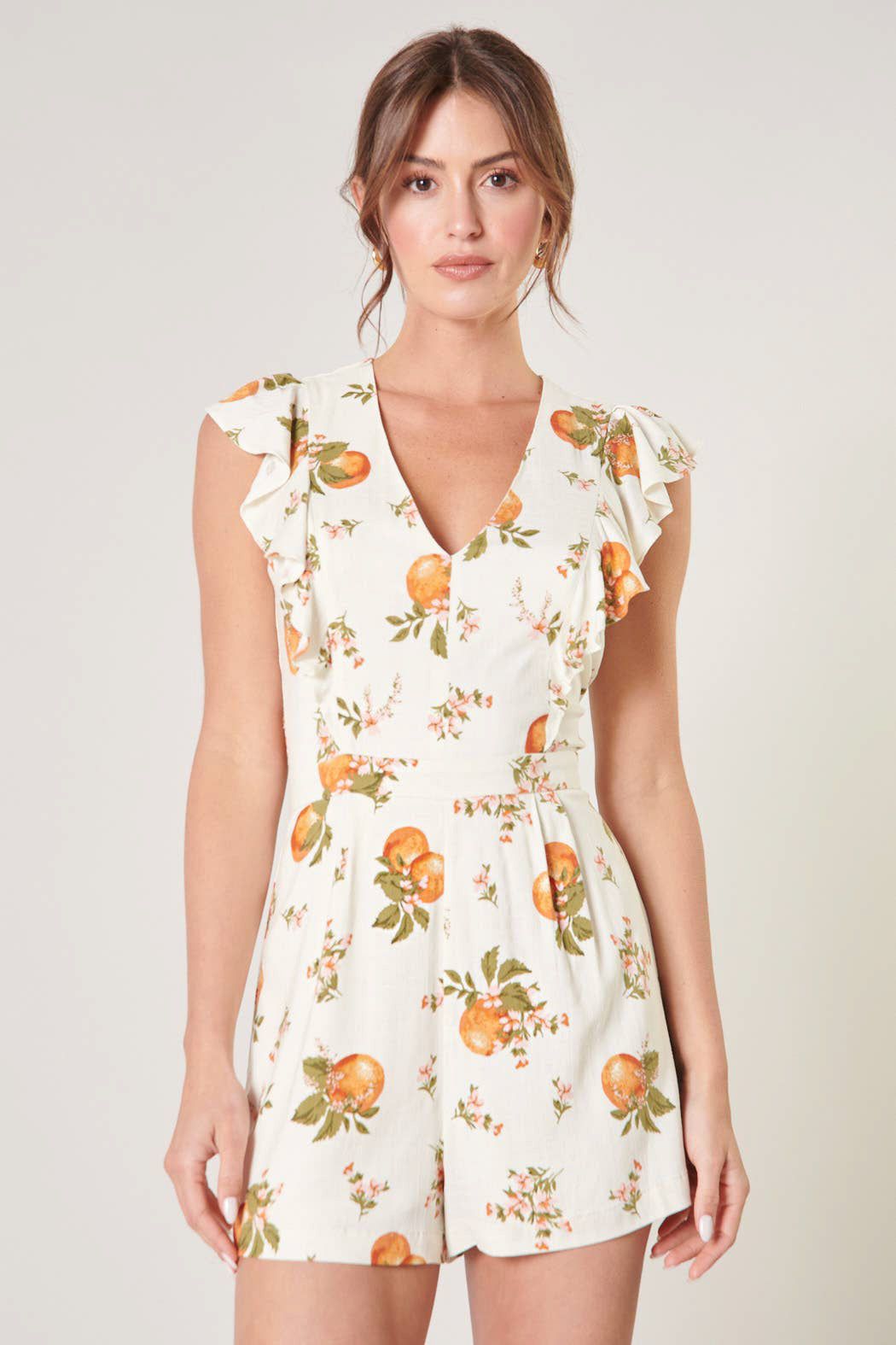 Clementine Romper (XS-3X) sold by Valencia Boutique product image thumbnail 2