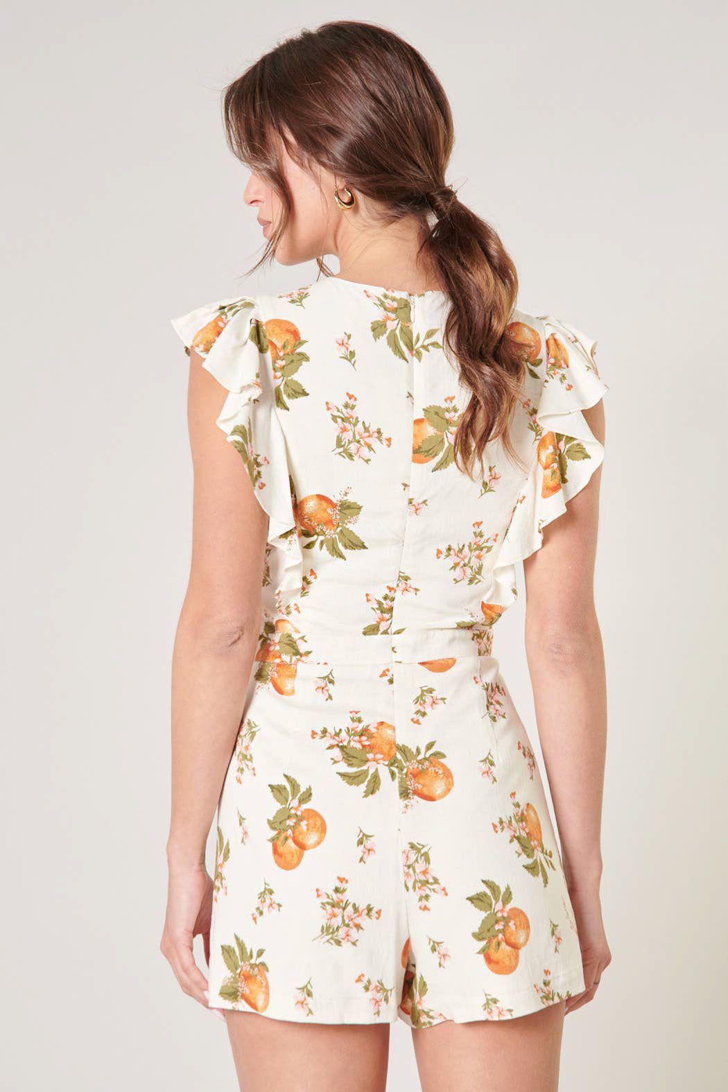 Clementine Romper (XS-3X) sold by Valencia Boutique product image thumbnail 3