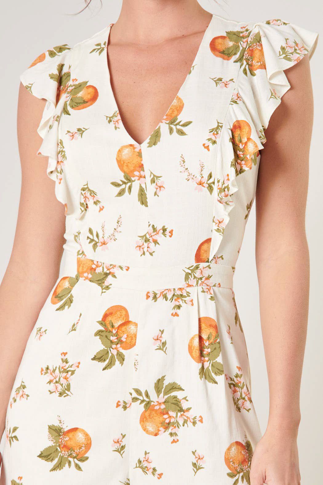 Clementine Romper (XS-3X) sold by Valencia Boutique product image thumbnail 4