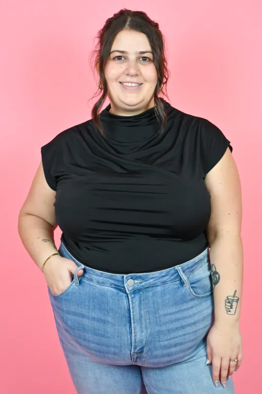 Ruched Top (S-3X) sold by Valencia Boutique