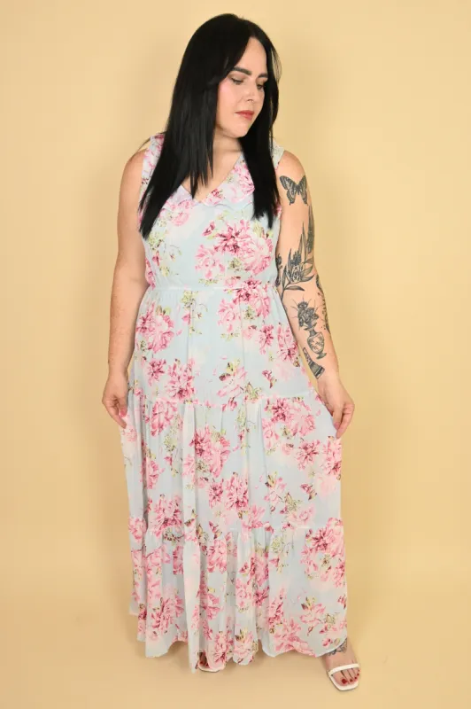 CURVE Rosie Maxi Dress sold by Valencia Boutique