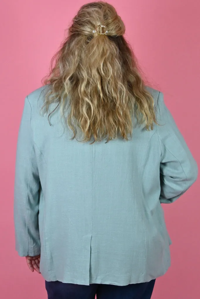 CURVE Linen Vest sold by Valencia Boutique product image thumbnail 2