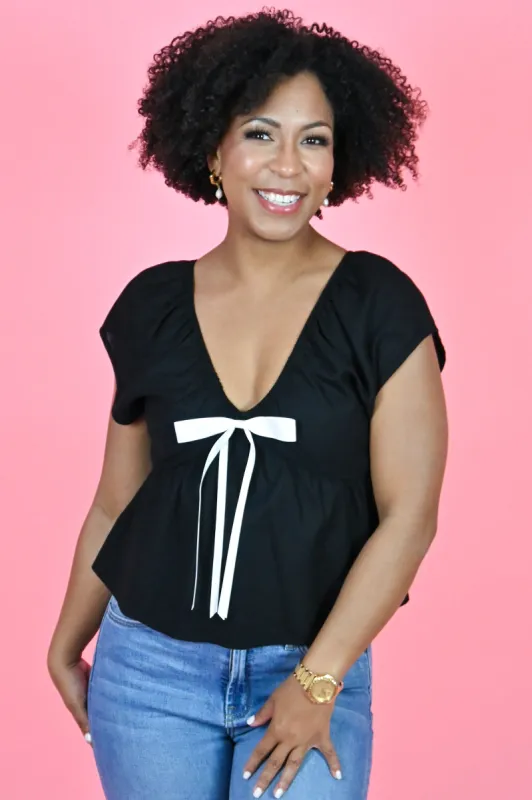 Removable Bow Top (S-3X) sold by Valencia Boutique